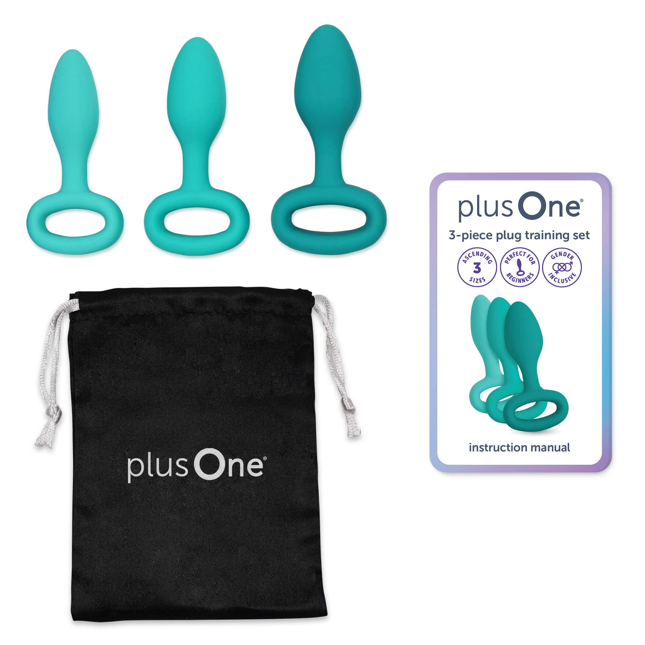 PlusOne 3pc Plug Training Set