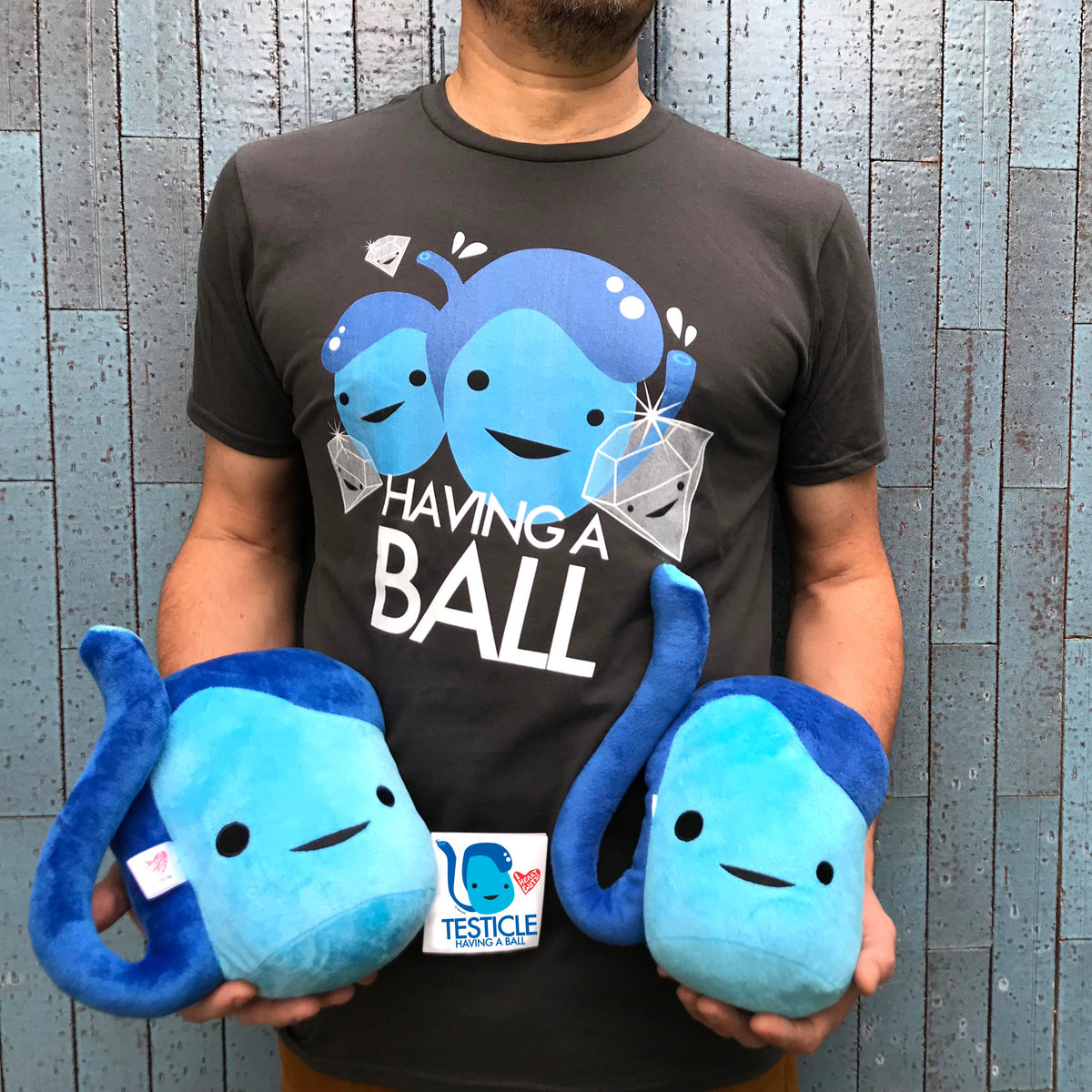 Testicle Plush - Having a Ball