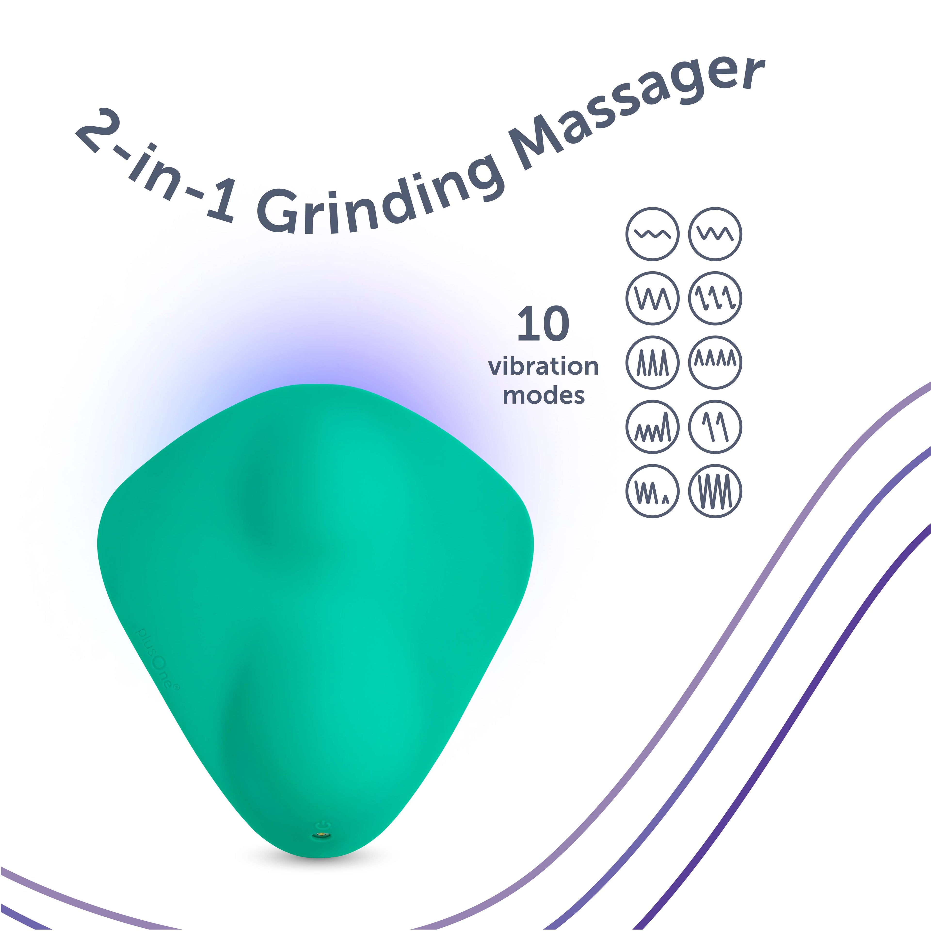 PlusOne 2-in-1 Grinding Massager