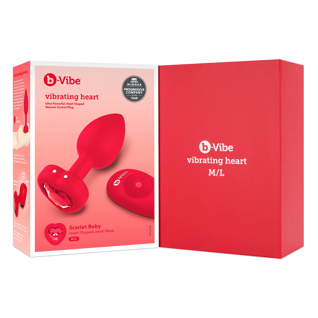 Vibrating Heart Plug
