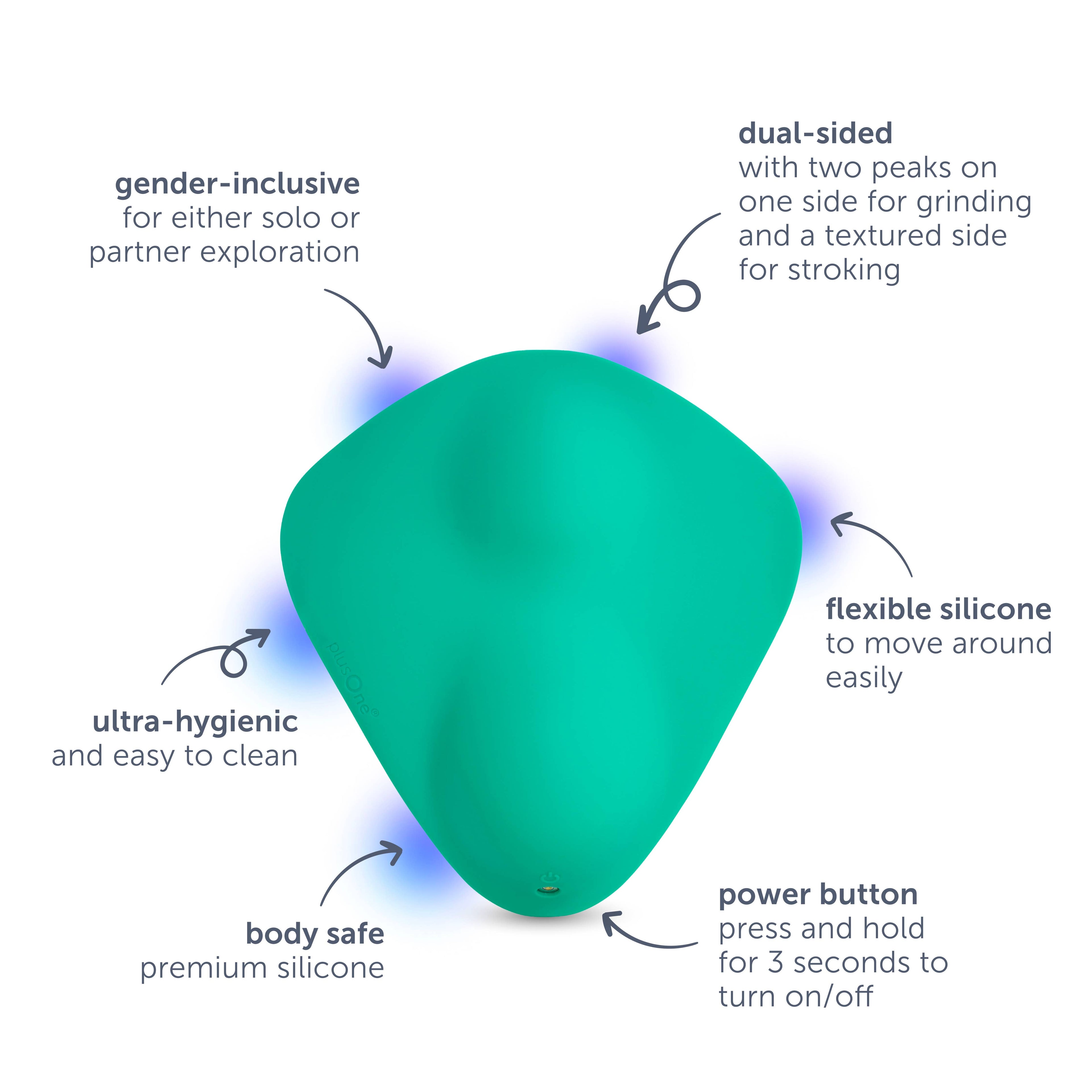 PlusOne 2-in-1 Grinding Massager