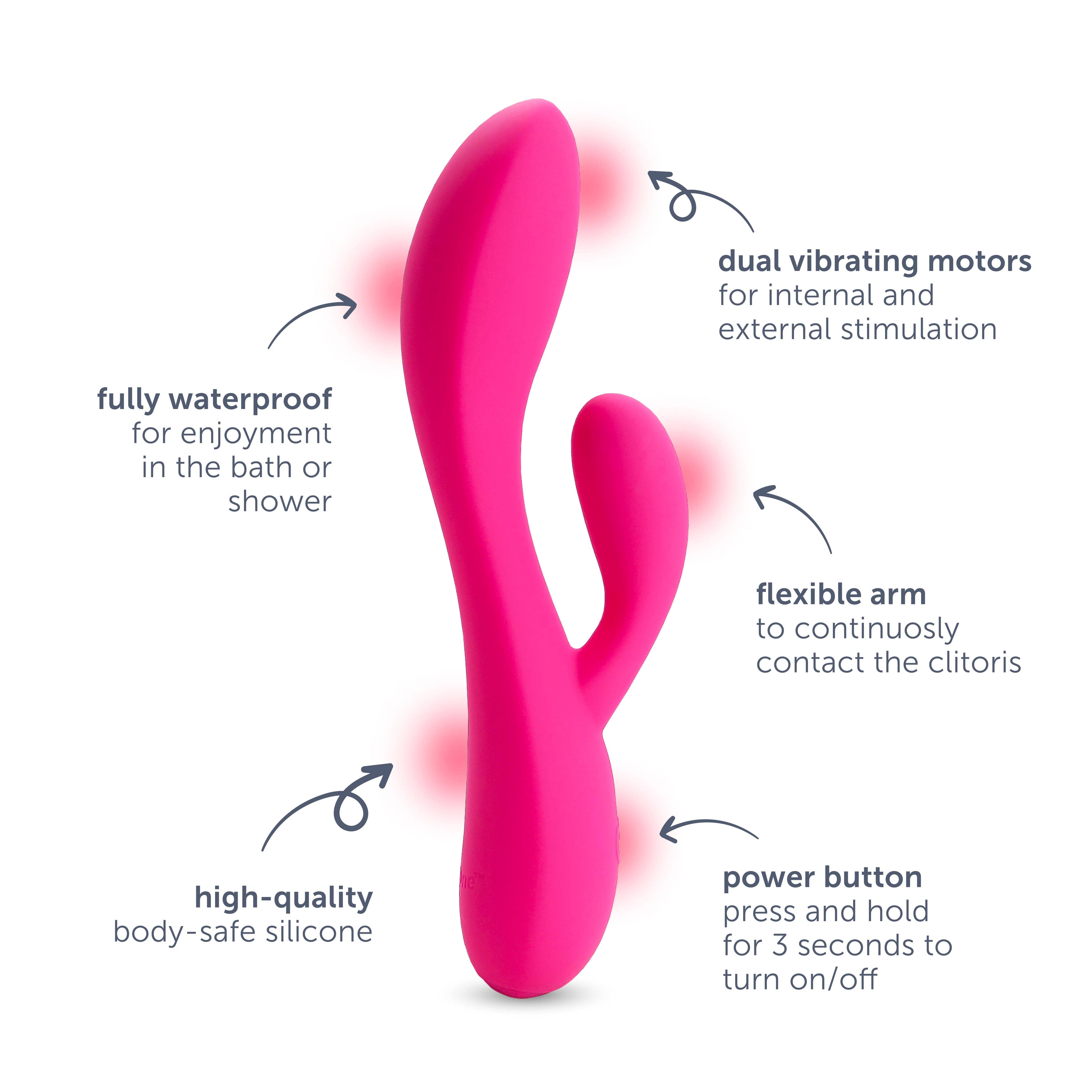 PlusOne Dual Vibrating Massager