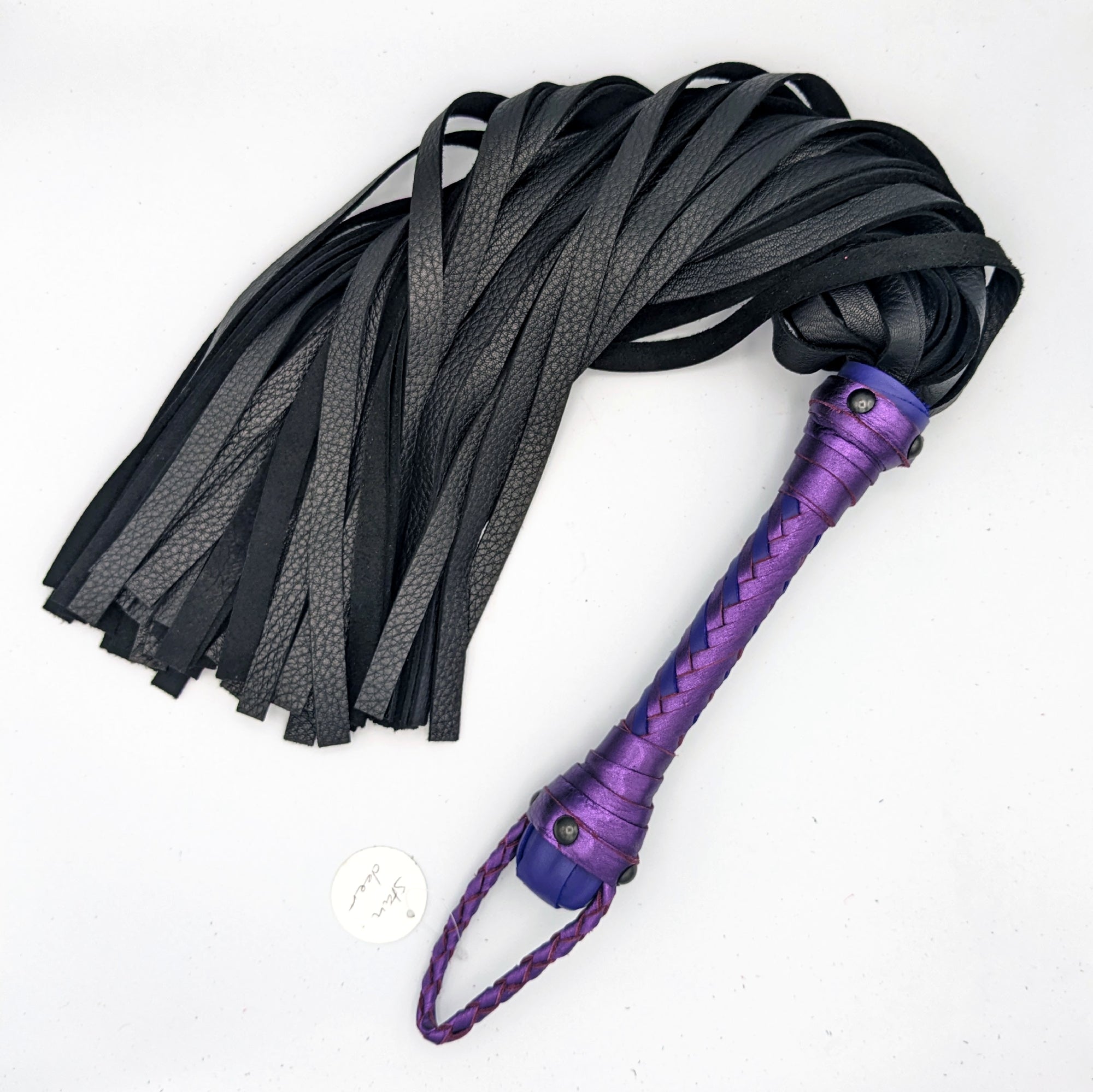 Buckskin Leather Flogger - Elk & Deer - Soft Leather - Custom to Order