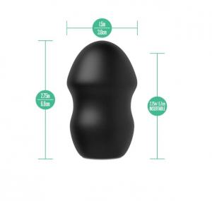URSELF FORTIFY SILICONE FTM MASTURBATION STROKER BLACK