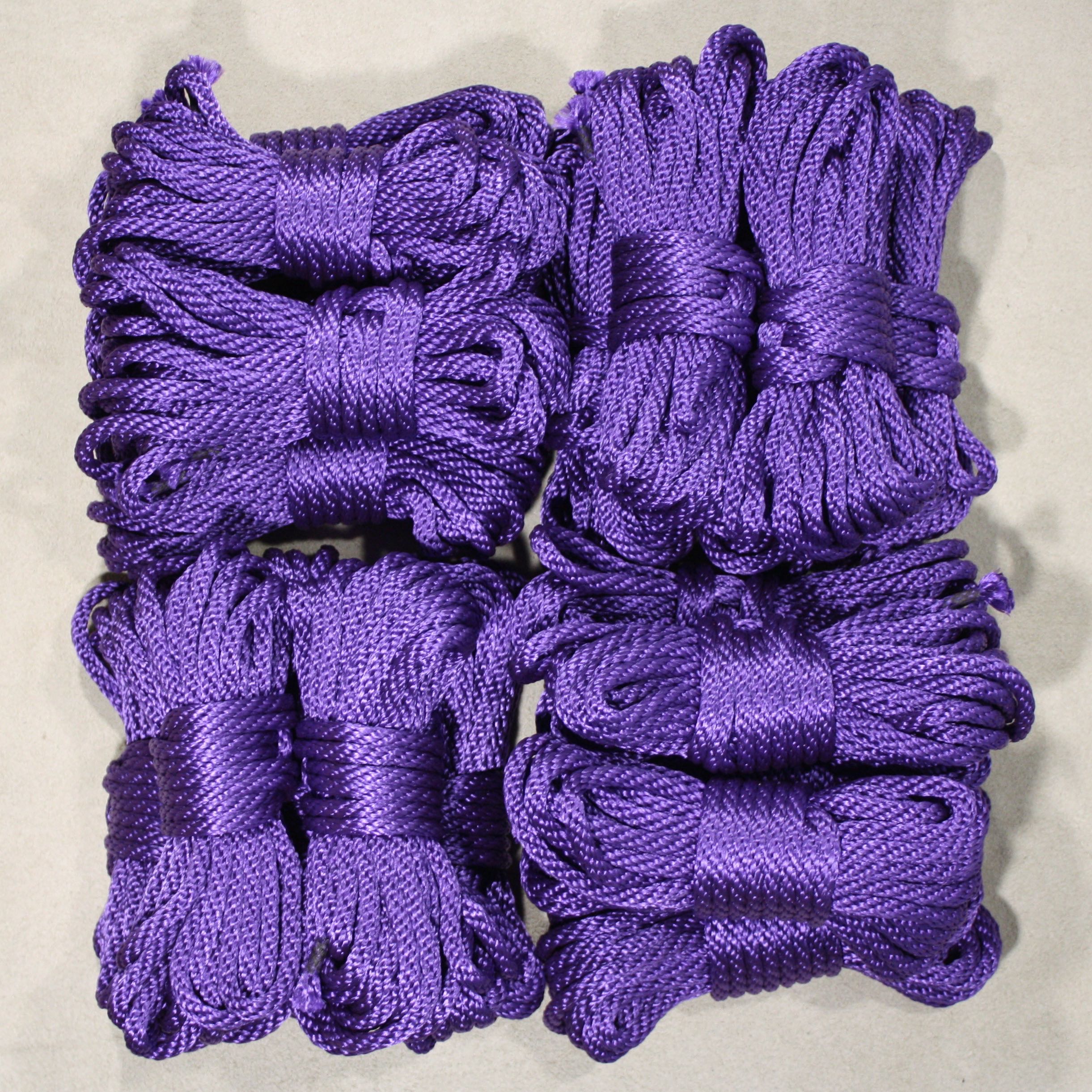 Bondage Rope - 30ft - Single & Bulk – MFP Bondage Rope – 1/4" 6mm - Bulk Discount