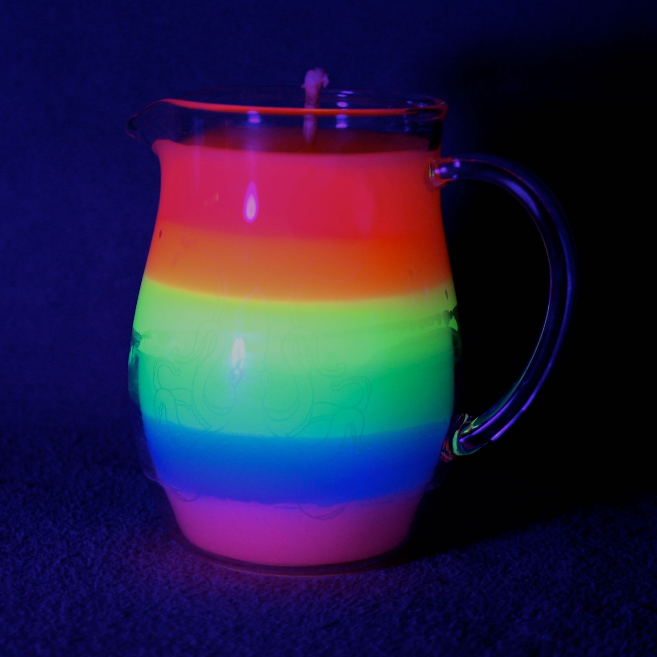 Classic Wax Play Pitcher Candle - Low Temp - Unscented - Paraffin