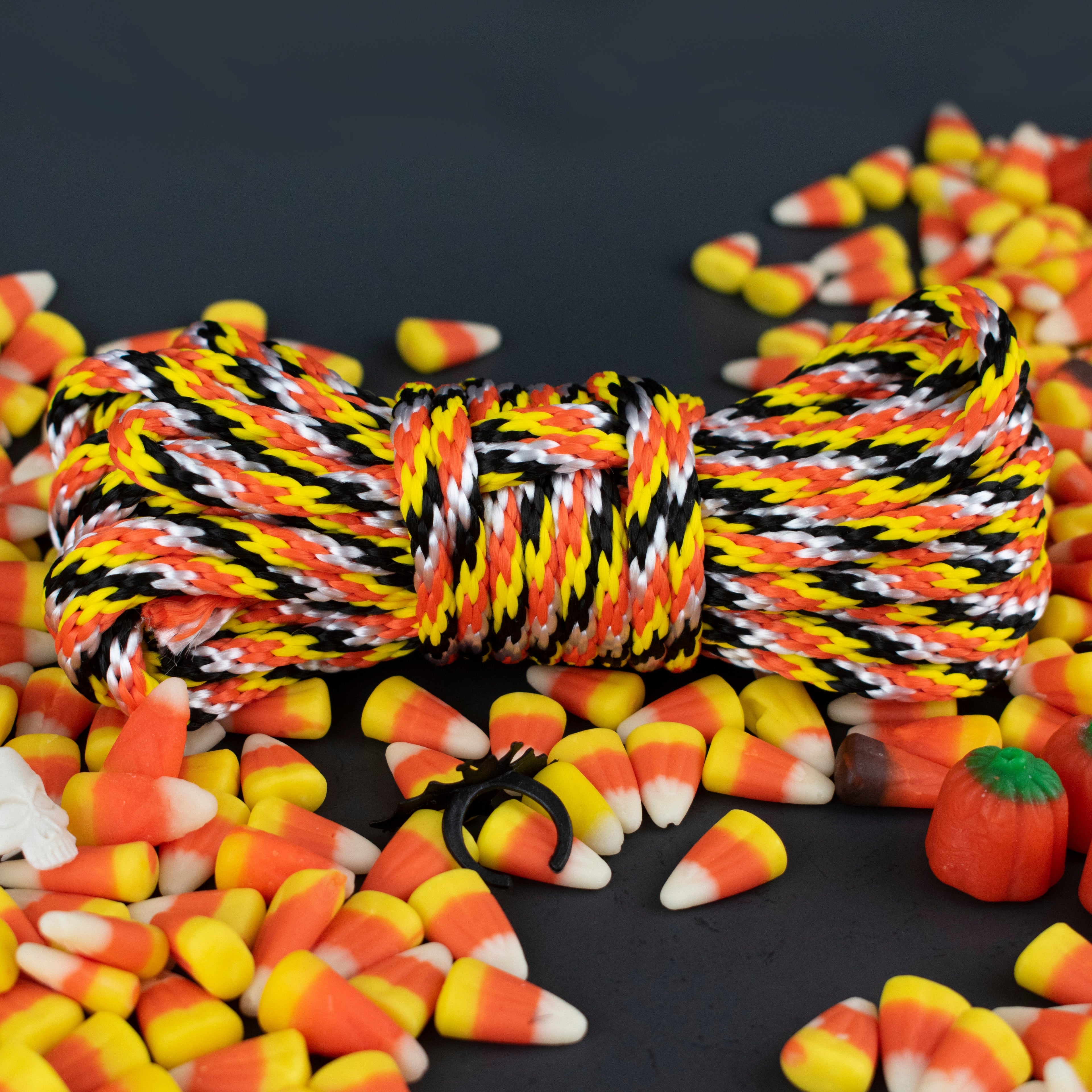 Halloween Spooky Rope: Black and Orange, Candy Corn, or Slime Grrl!