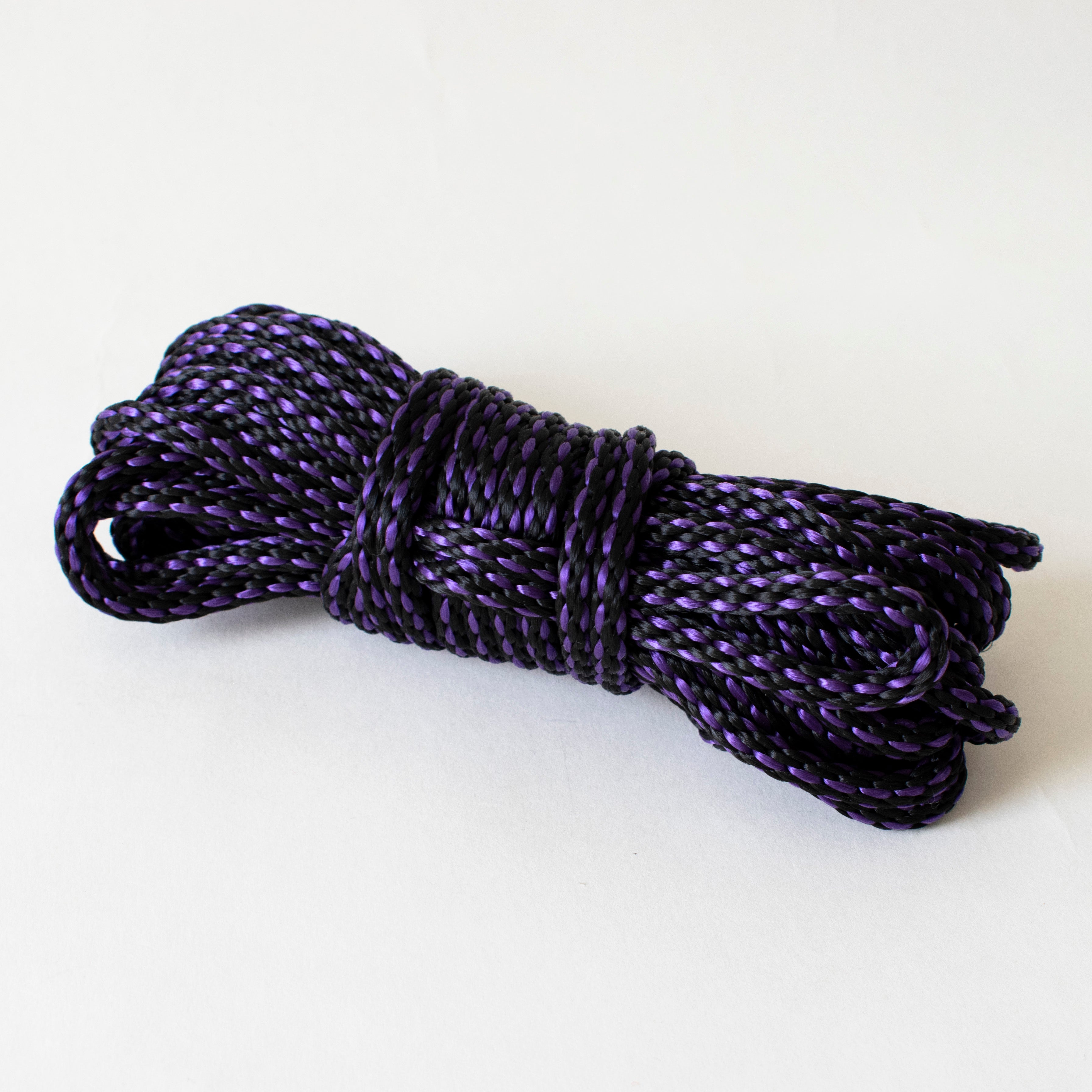 Just a Splash of Color! – 1/4" –  6mm – Solid Braid MFP Rope