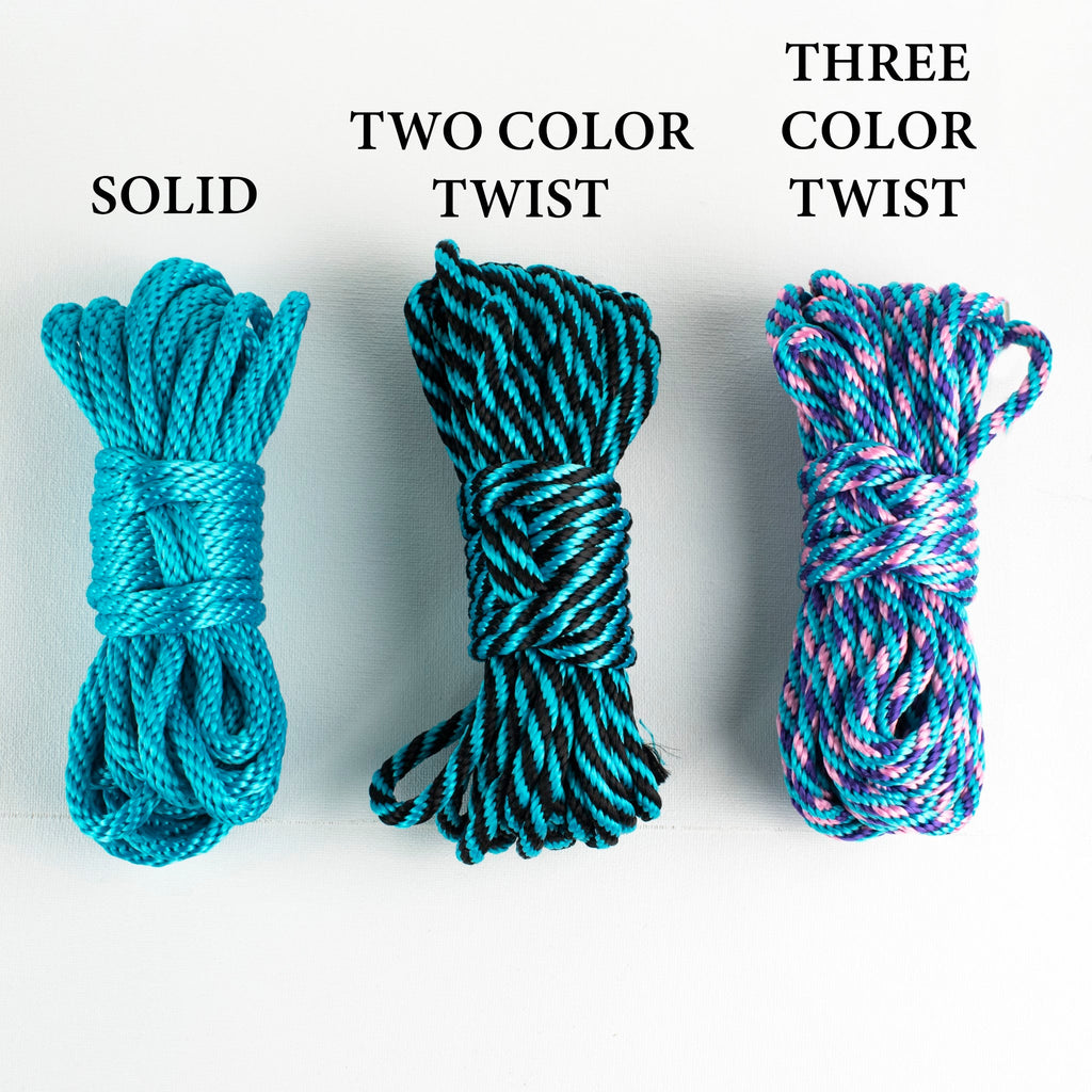Bondage Rope - 30ft - Single & Bulk – MFP Bondage Rope – 1/4" 6mm - Bulk Discount