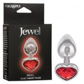 Ruby Heart Plug Small