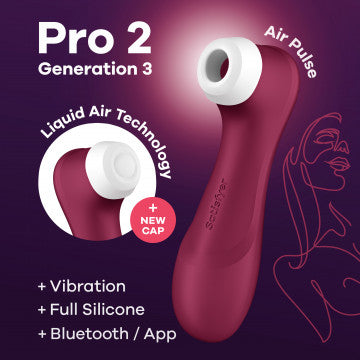 Satisfyer Pro 2 Generation 3 Connect App Liquid Air