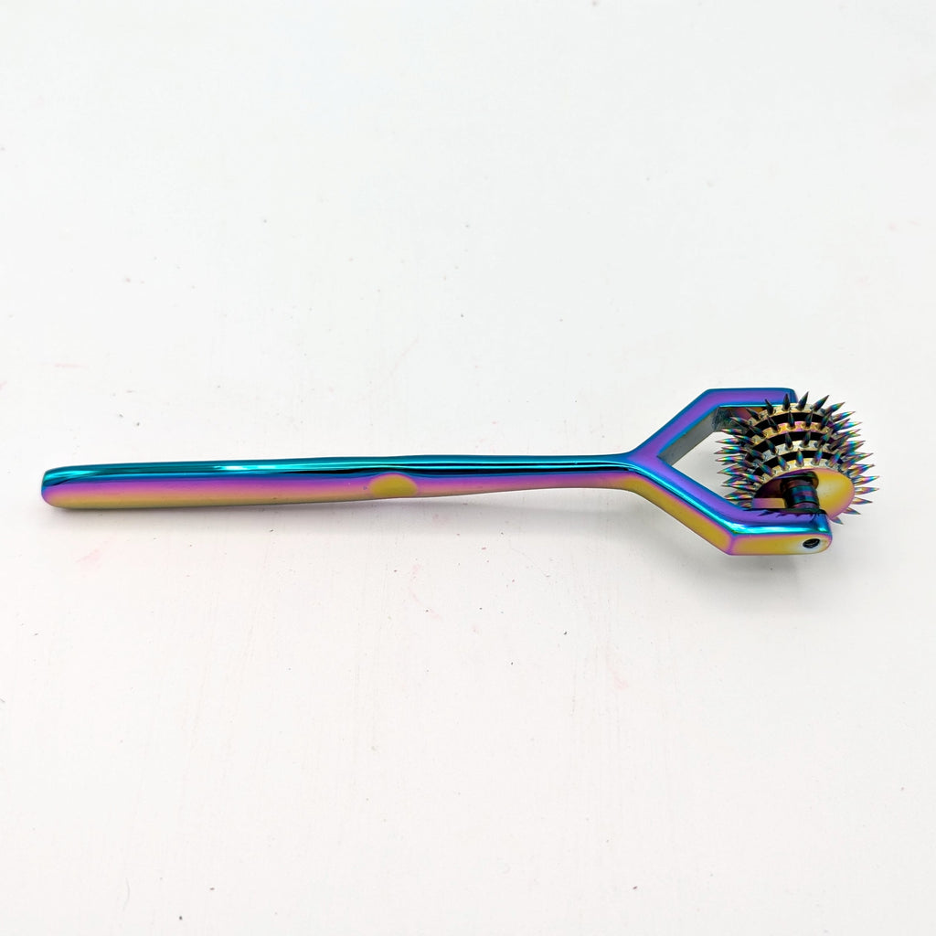 Wartenberg Wheel – Pinwheel Roller – Silver, Rainbow, or Black!