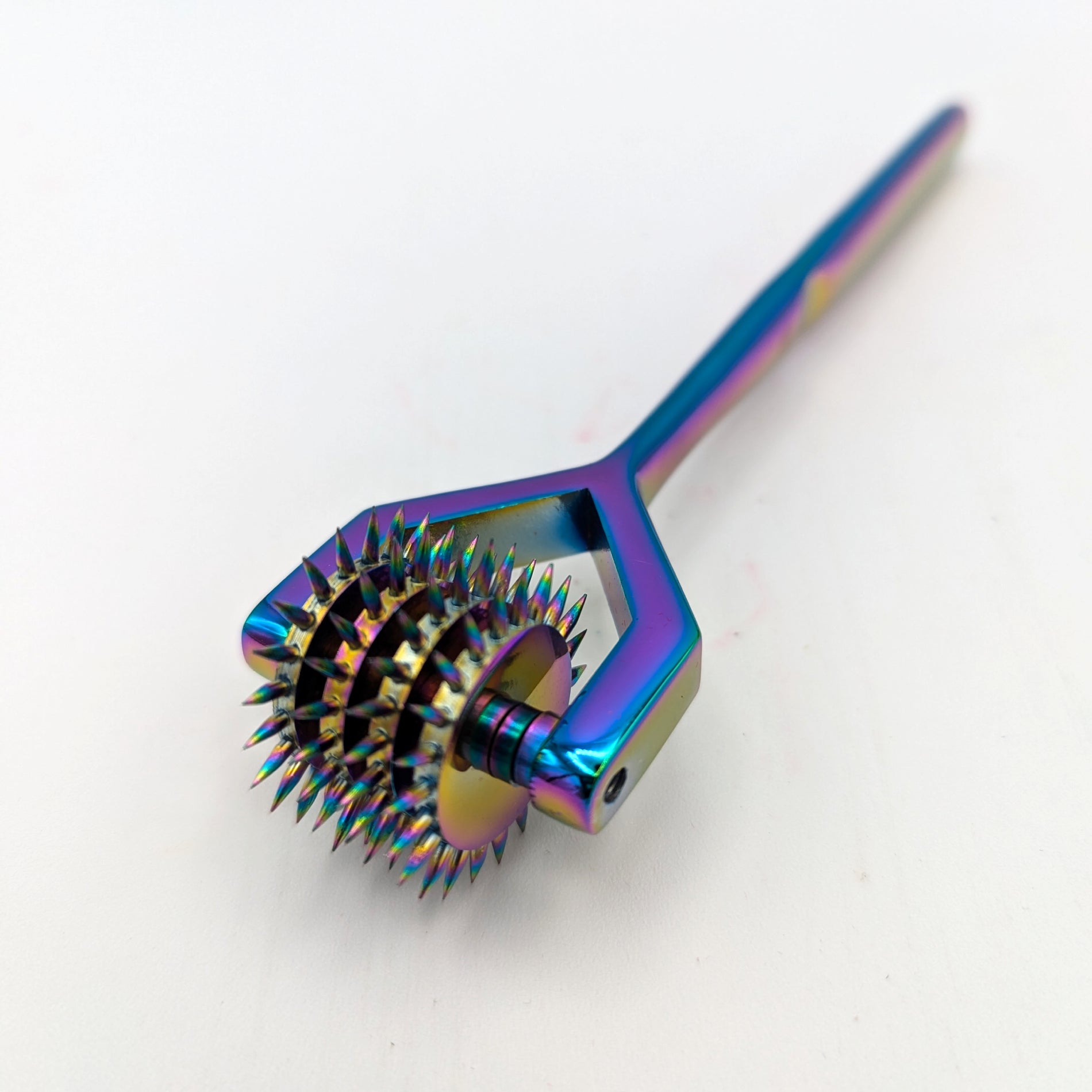 Wartenberg Wheel – Pinwheel Roller – Silver, Rainbow, or Black!