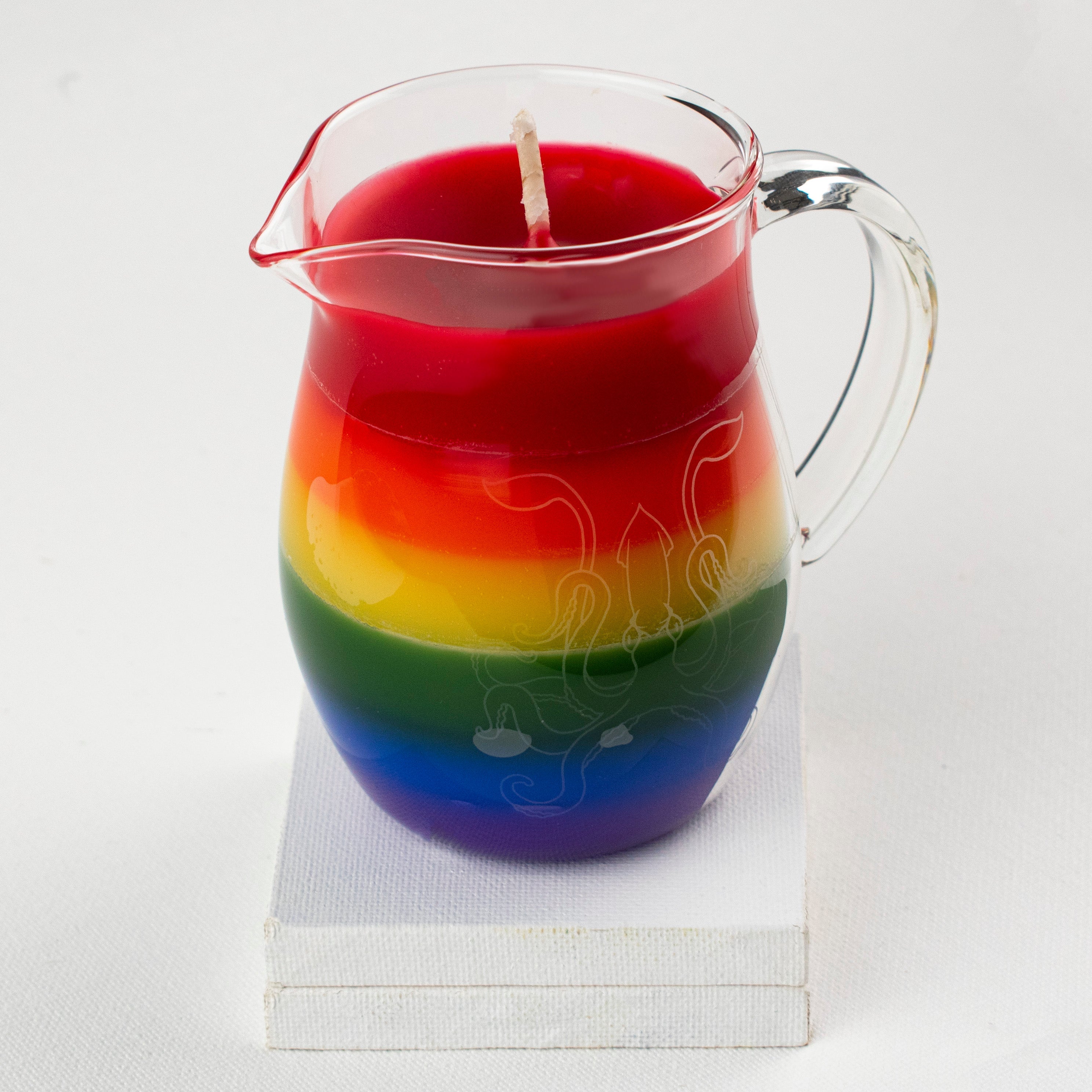Classic Wax Play Pitcher Candle - Low Temp - Unscented - Paraffin