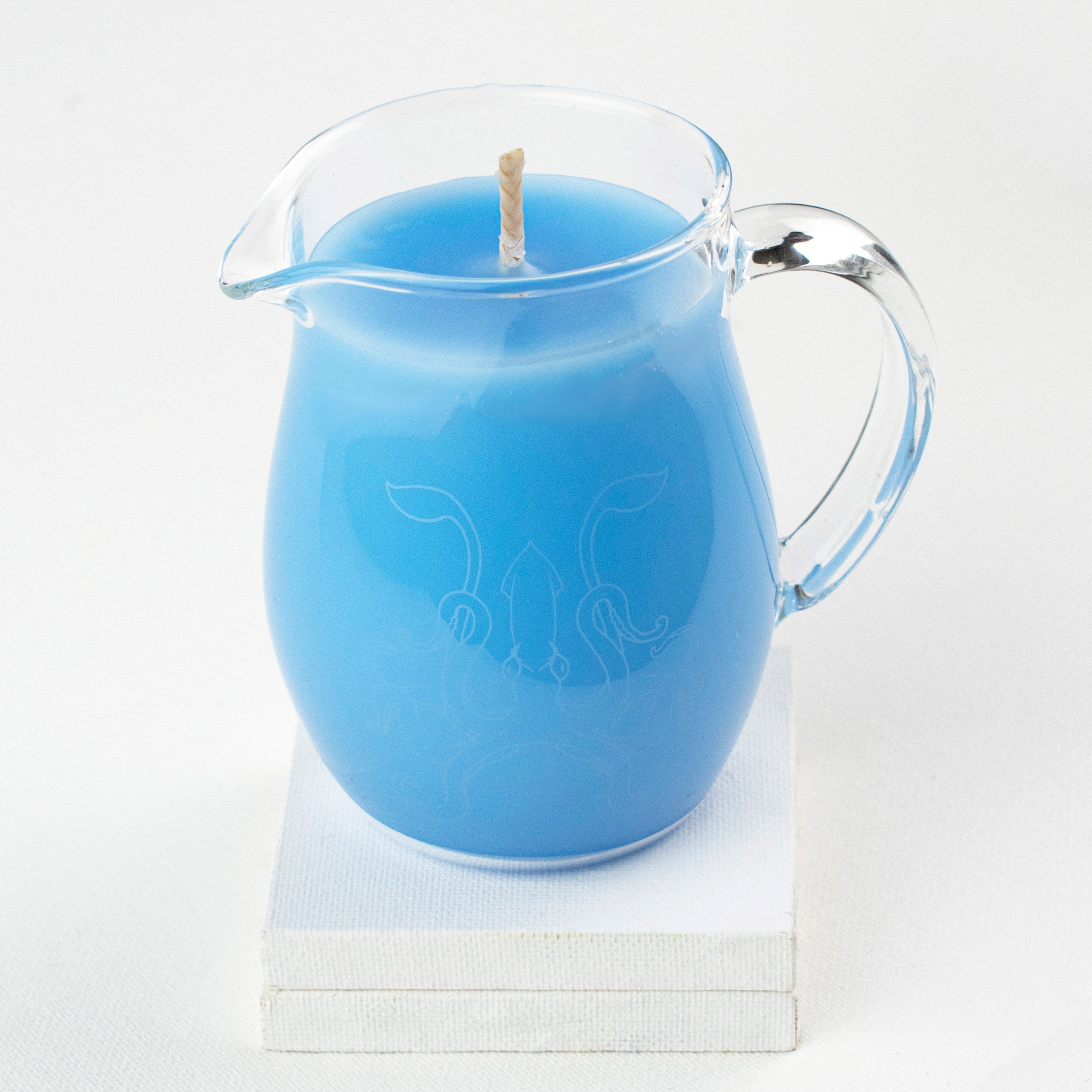 Blacklight Reactive Wax Play Pitcher Candle - Low Temp - UV Reactive