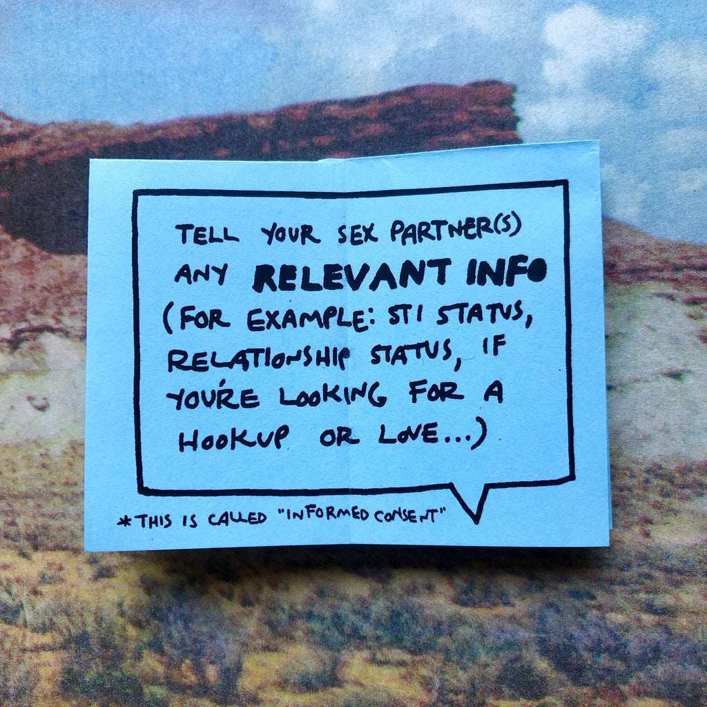 How To Build A Culture Of Consent Zine | Feminist Sex Education Tiny Zine Booklet