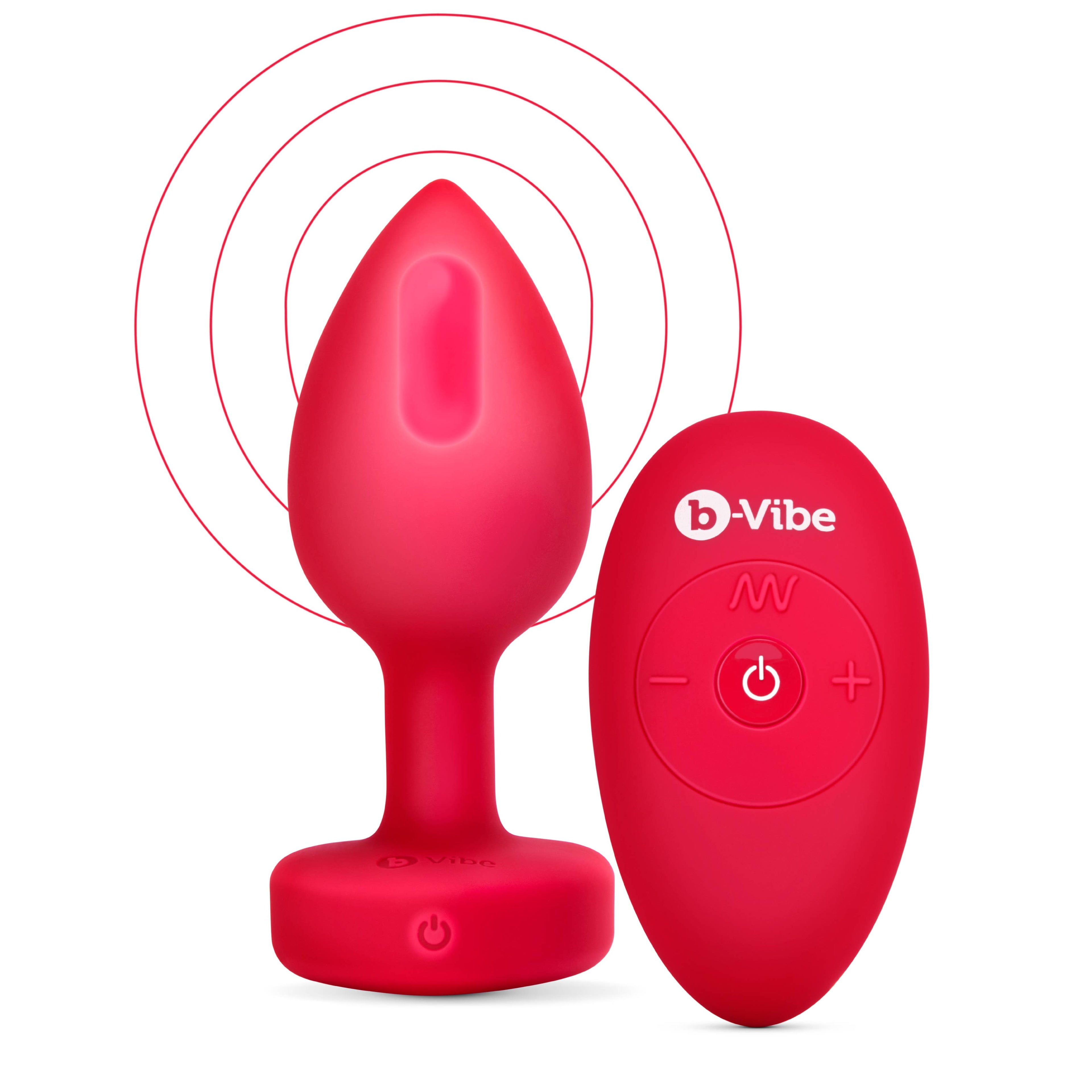 Vibrating Heart Plug