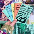 Pleasure & Desire Zine Bundle | Sex-positive feminist, sexual and reproductive sexuality erotic wellness boundaries zines