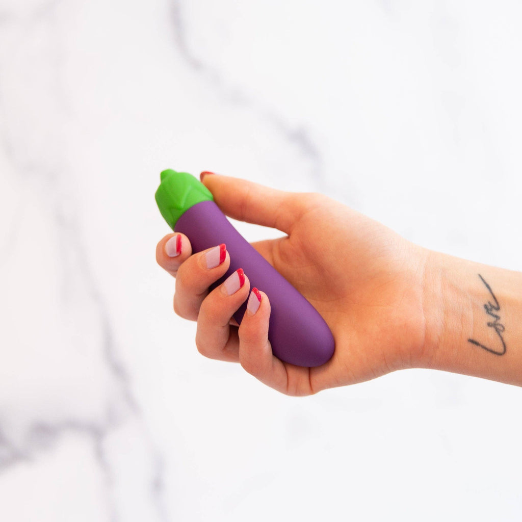 Eggplant Emojibator Bullet Vibrator