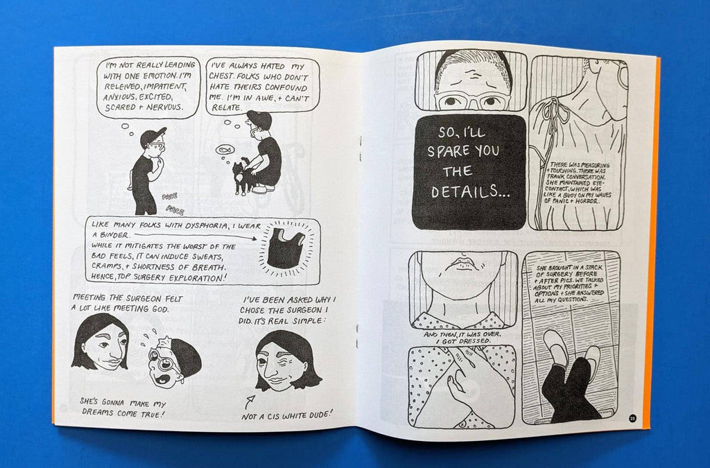 Top: A Comic About Surgical Transitions & Gender (Zine)