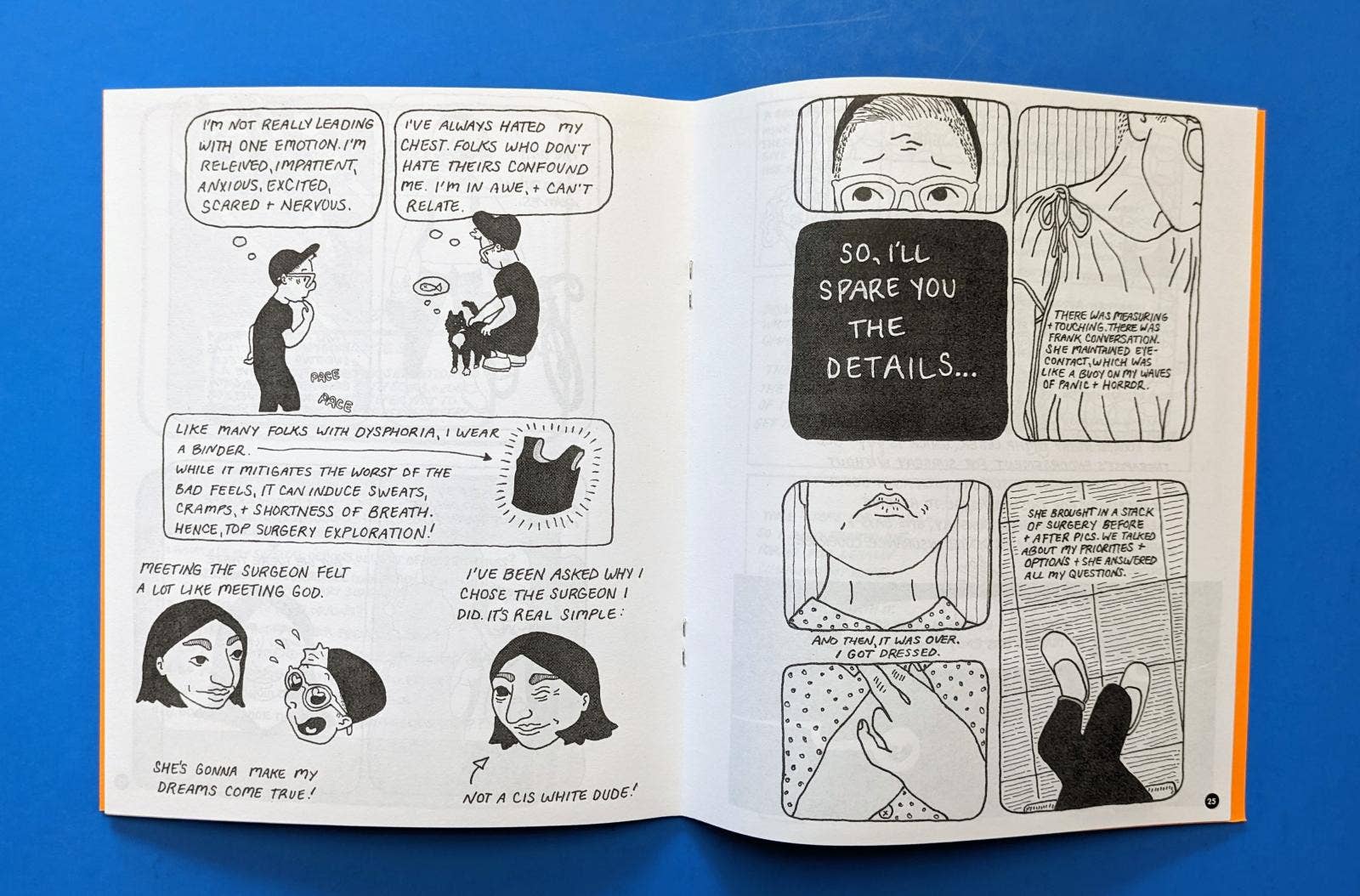 Top: A Comic About Surgical Transitions & Gender (Zine)