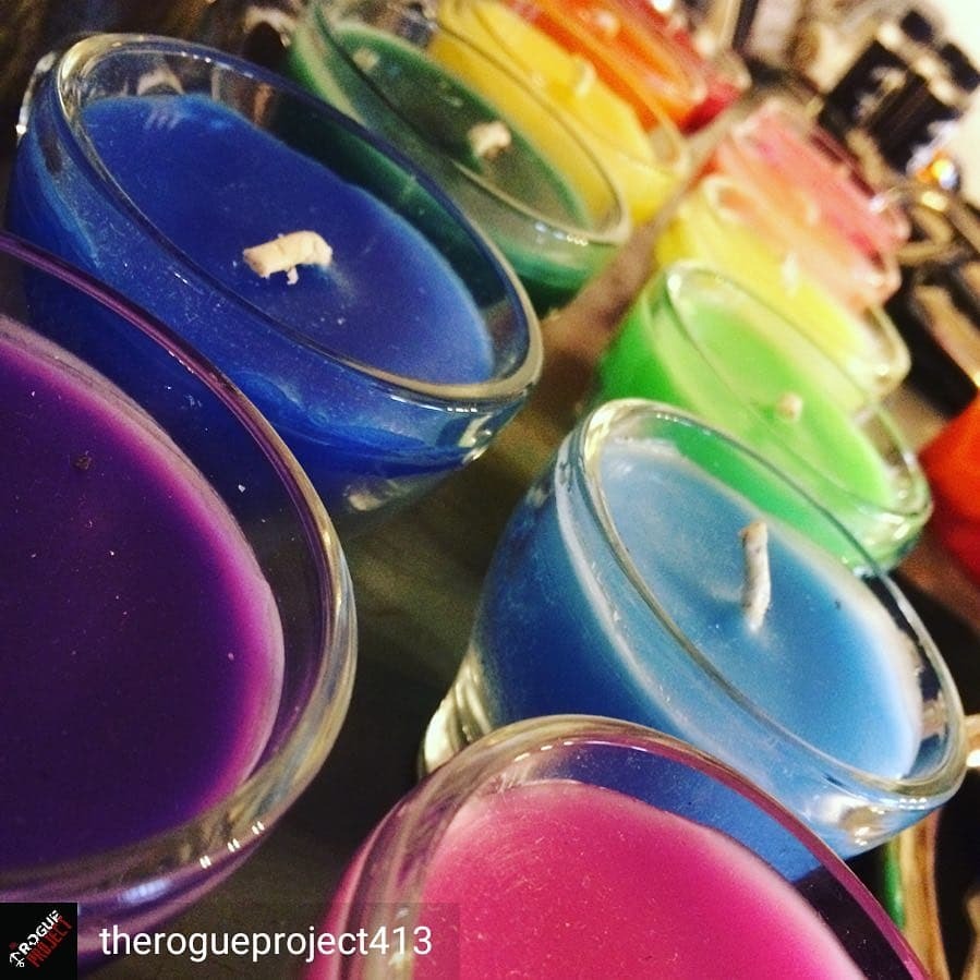Teacup Wax Play Candle - Low Temp - Paraffin - Regular & Blacklight - mini