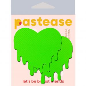 Melting Neon Heart Pastease Green